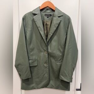 Motel Rocks Olive Blazer